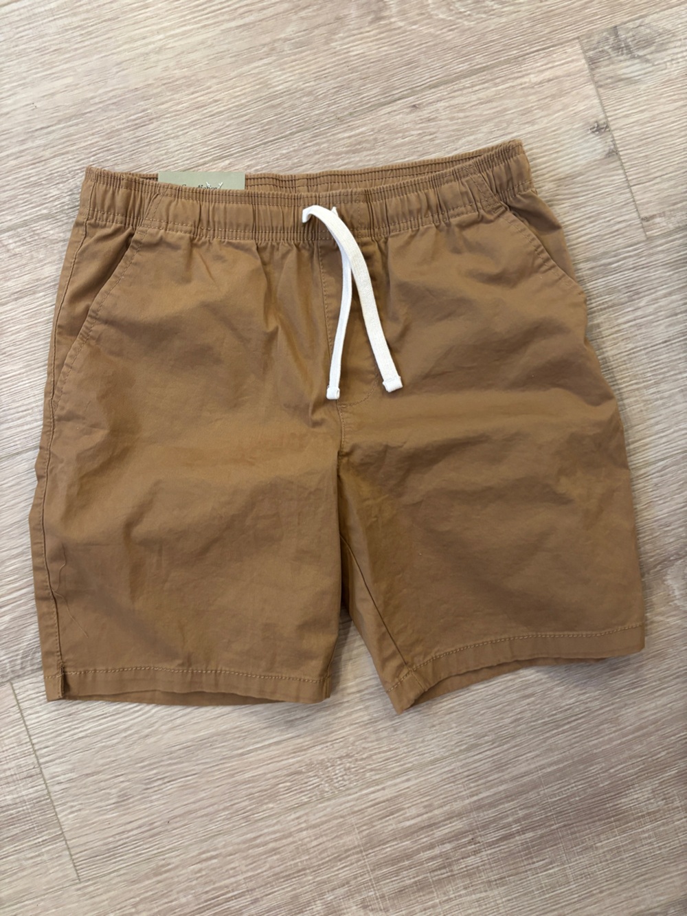 Goodfellow & Co Brown Elastic Waist Drawstring Shorts